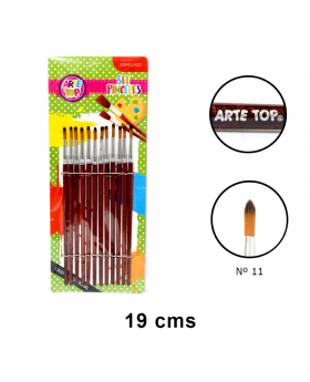 SET PINCEL ESPATULADO 11 X12UN/240