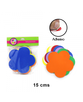 GOMA EVA FLOR SET12U /240