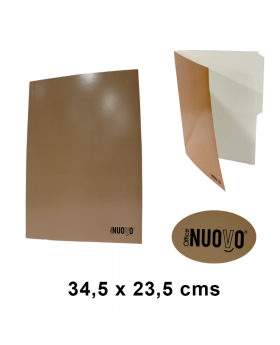 CARPETA PIGMENTADA NUOVO BEIGE OFICIO/ 500