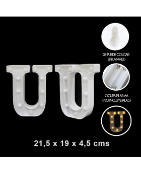 LETRA LED U/60