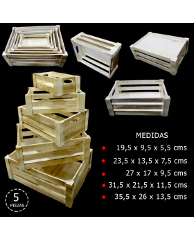ST CAJONES CANDY BAR MADERA NATURAL/5