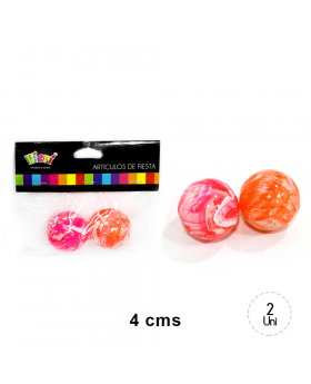 ST PELOTA SALTARINA MARBLE X2PCS/100