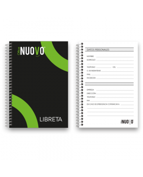LIBRETA ESPIRAL NUOVO 1763 (60HJS) /240