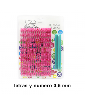 ST MOLDE LETRAS/144