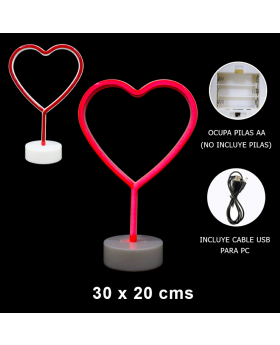 UN CORAZON LED /48
