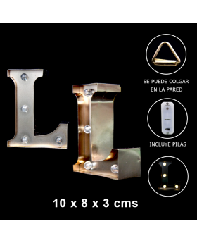 L LED GOLD/60
