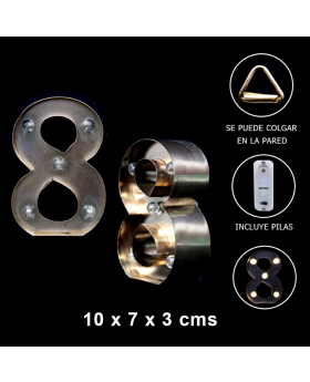 LED GOLD 8