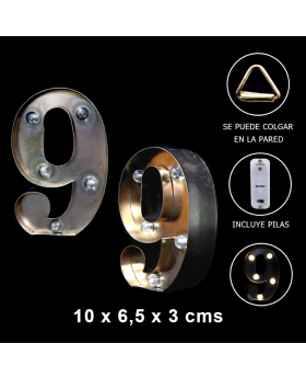 LED GOLD 9