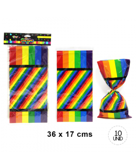 BOLSA SORP CON AMARRA HAPPY COLORES SET10U /200