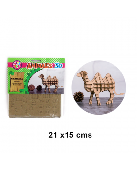 PUZLE ARMABLE 3D CAMELLO /100