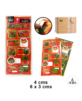 ADHESIVO DECORATIVO NAVIDAD/ 450