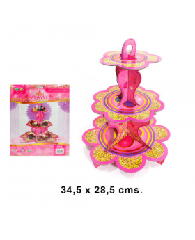 STAN CUPCAKE PRINCESA GOLDEN/48