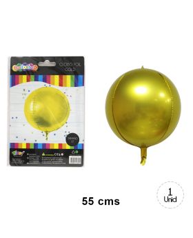 GLOBOS HELIO FOIL GOLD/200