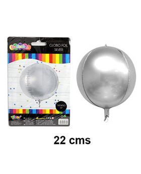 GLOBOS HELIO FOIL SILVER/200