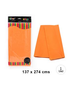 MANTEL NEON NARANJA /72