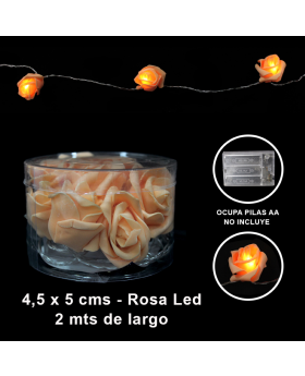 BANNER LED ROSA NARANJA/100