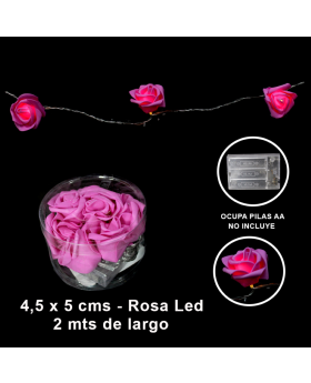 BANNER LED ROSA FUCSIA/100