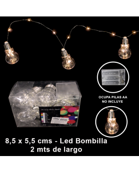 BANNER BOMBILLA LED/50
