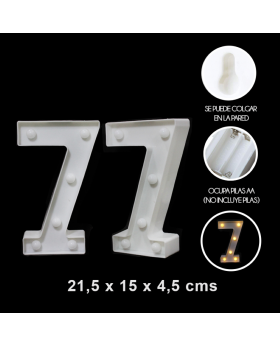 NUMERO 7 LED/60