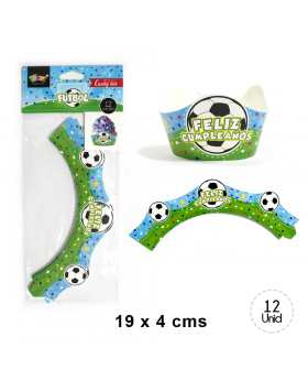 CAP. CUPCAKE CON FORMAS FUTBOL/288