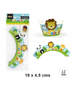 CAPSULA CUPCAKE NORMAL FORMA ANIMALITOS/288