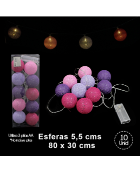BANNER LED LILA MIX / 60