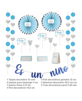 SET BABY SHOWER BOY/80