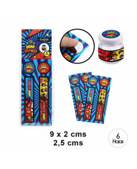ADHESIVO FRASCO CHICO RED. MINi HEROES/600