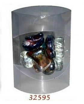 SET GEMAS VIDRIO /100