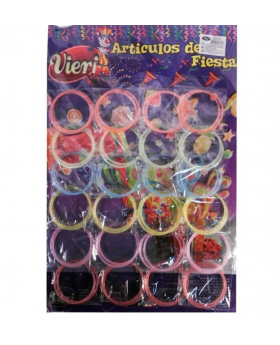 SORPRESA PULSERA SILICONA/100