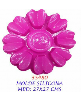 MOLDE FIGURA FLOR/60
