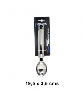 CUCHARA P/HELADO METAL/240