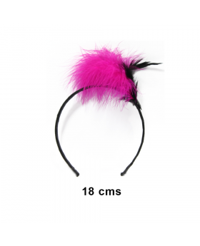 CINTILLO PLUMA ROSA/360