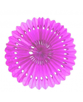 ABANICO CALADO 40 CM FUCSIA /240 FC14C"
