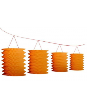 GUIRNALDA LAMPARA COLGANTE NARANJA /120