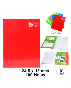CUADERNO COLLEGE CALIGRAFIA HORIZ 100H COLORES /64