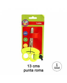TIJERA ESCOLAR 13 CM PUNTA ROMA SAPITO/600