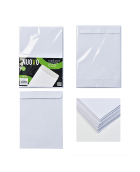 SOBRE SACO MEDIO OFICIO BCO 190x265MM SET25U /20