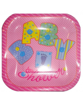 ST PLATO CUAD. BB SH GIRL/100