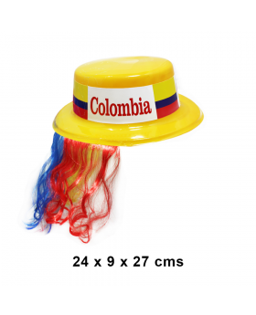 GORRO CHAPLIN CINTA/PELO COLOMBIA/240