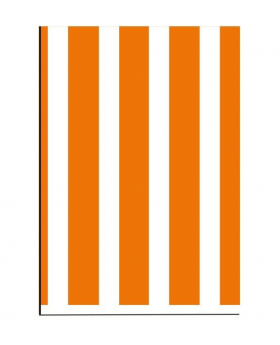 MANTEL LINEAS NARANJA/120