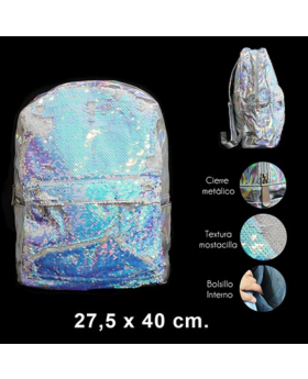 MOCHILA LENTEJUELA SHINE MIX/50