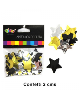 CONFETTI FOIL STAR/600
