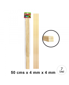 PALO MAQUETA 4x4MM SET7U /180