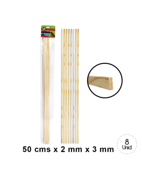 PALO MAQUETA 2x3MM SET8U /300