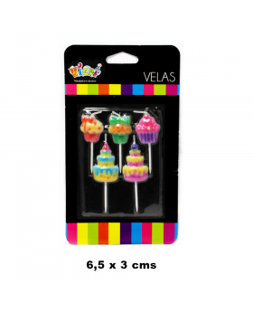 VELAS CUPCAKES SET5U /144