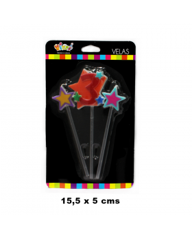SET VELA PINCHO X 3 N°3 / 144