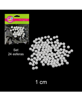 SET 24 ESFERAS PLUMAVIT 1 CMS/500