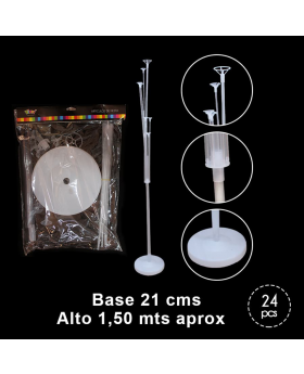 KIT BASE GLOBO 1.50 MTS. / 50