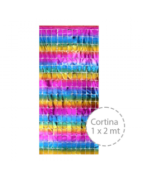 CORTINA SQUARE FOI L RAINBOW SHINE / 200